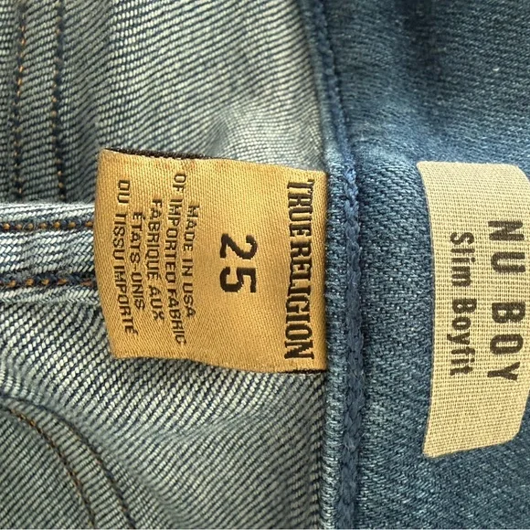 True Religion Dark Blue Slim Jeans - Picture 3 of 4